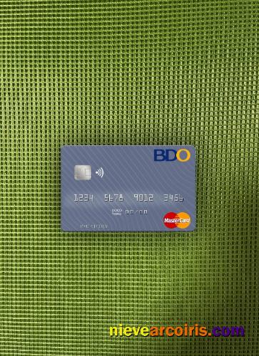 Philippines Banco de Oro mastercard photolook